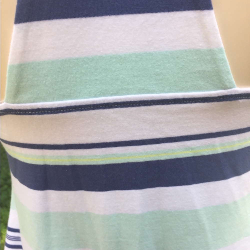 Victoria’s Secrets racer back striped sun pastel mini dress, - Picture 8 of 12